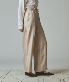 GRACE CONTINENTAL シルクツイルイージーパンツ