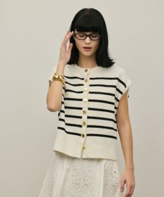 GRACE CONTINENTAL ブークレニットベスト