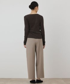 GRACE CONTINENTAL フロッキードレープトップス