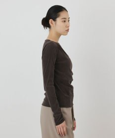 GRACE CONTINENTAL フロッキードレープトップス