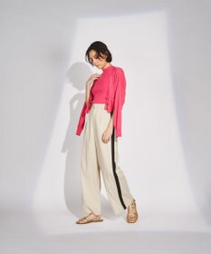 GRACE CONTINENTAL ショートルーズニットカーディガン