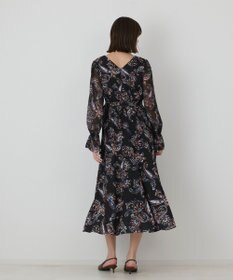 GRACE CONTINENTAL ペイズリーカシュクールワンピース