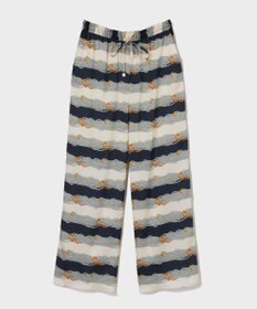 GRACE CONTINENTAL ロープボーダーパンツ