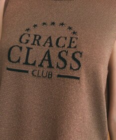 GRACE CONTINENTAL ラメジャガードノースリーブ