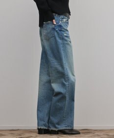 GRACE CONTINENTAL ワイドストレートデニムパンツ