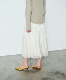 GRACE CONTINENTAL トリコットプリーツスカート