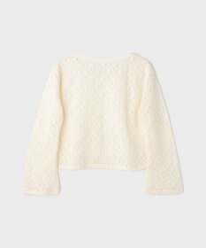 GRACE CONTINENTAL レースフレアスリーブトップ