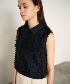 GRACE CONTINENTAL シアージャガード トップ