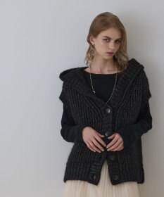 GRACE CONTINENTAL ラメニットベスト