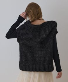 GRACE CONTINENTAL ラメニットベスト