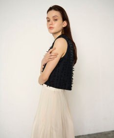 GRACE CONTINENTAL シアージャガード トップ