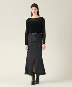 GRACE CONTINENTAL ベロアカットトップ