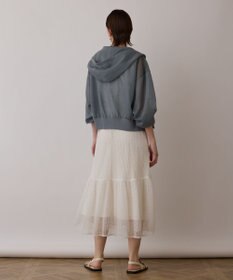 GRACE CONTINENTAL シアーニットパーカー