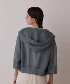 【ほぼ未使用】グレースコンチネンタル　シアーニットパーカー シアーニットパーカー / GRACE CONTINENTAL | GRACE CONTINENTAL