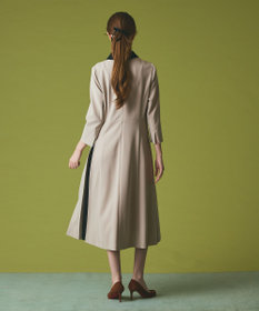 GRACE CONTINENTAL クレリックバイカラーワンピース