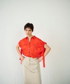 GRACE CONTINENTAL ショートポンチョシャツ