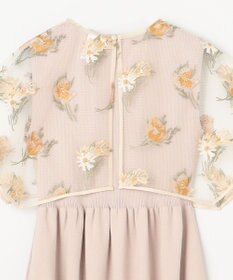 GRACE CONTINENTAL 刺繍ケープニットトップ