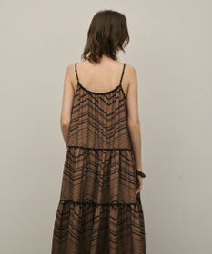 GRACE CONTINENTAL キカプリントキャミワンピース