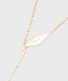 GRACE CONTINENTAL ウェーブメタルラリエットネックレス