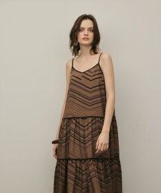 GRACE CONTINENTAL キカプリントキャミワンピース