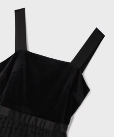 GRACE CONTINENTAL ドットフラワーembドレス