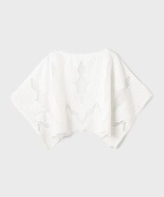 GRACE CONTINENTAL 刺繍ポンチョトップ