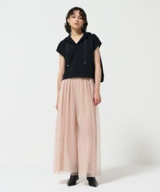 GRACE CONTINENTAL チュールレイヤードパンツ