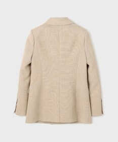 GRACE CONTINENTAL リネンライクダブルジャケット