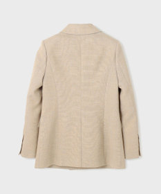 GRACE CONTINENTAL リネンライクダブルジャケット