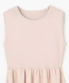 GRACE CONTINENTAL 刺繍ケープニットトップ