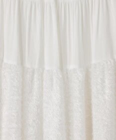 GRACE CONTINENTAL フェザージャガードコンビスカート