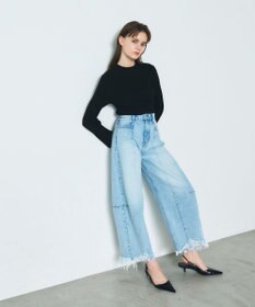 GRACE CONTINENTAL リブニットトップ