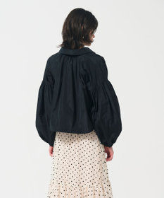 GRACE CONTINENTAL タフタギャザーシャツ