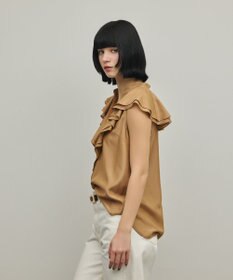 GRACE CONTINENTAL フリルスキッパーブラウス