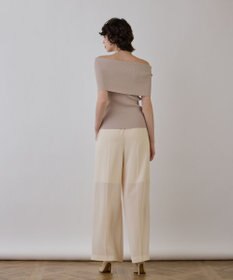 GRACE CONTINENTAL ソフトファイユパンツ