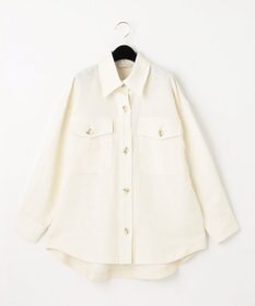 【グレースコンチネンタル】 ウールオーバーシャツ ウールオーバーシャツ / GRACE CONTINENTAL | GRACE CONTINENTAL