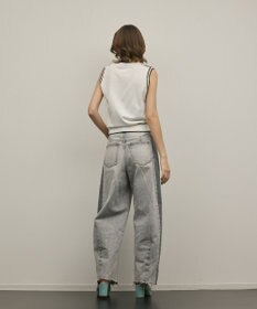 GRACE CONTINENTAL フラワープリントニットトップ