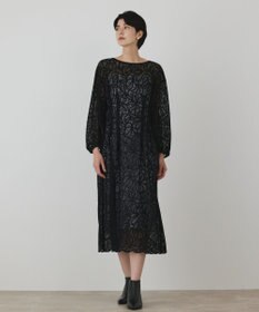 GRACE CONTINENTAL ペイズリーフラワー刺繍ワンピース