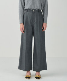 GRACE CONTINENTAL ウールワイドパンツ