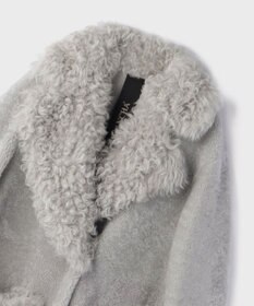 GRACE CONTINENTAL 【BLANCHA】ムートンコート