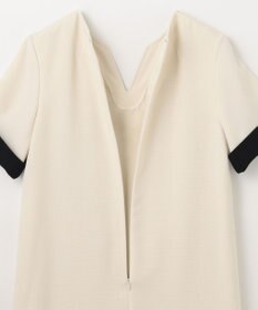 GRACE CONTINENTAL ビジューエンブレムワンピース