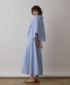 GRACE CONTINENTAL ストライプシャツワンピース