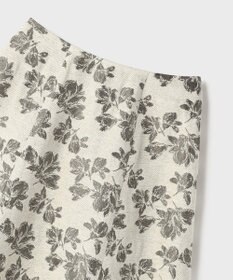 GRACE CONTINENTAL ラメフラワージャガードフレアスカート