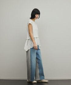GRACE CONTINENTAL ヘムembカットトップ