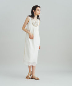 GRACE CONTINENTAL ビジューロングワンピース