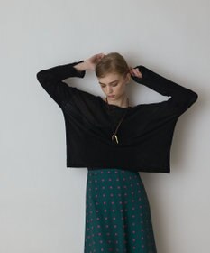 GRACE CONTINENTAL フロッキーオーバーカットトップ