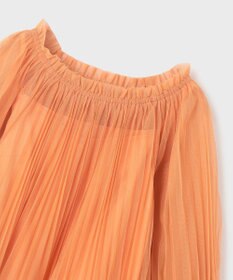 GRACE CONTINENTAL チュールプリーツトップ