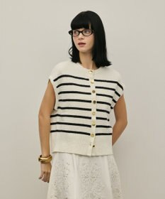 GRACE CONTINENTAL ブークレニットベスト