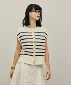 GRACE CONTINENTAL ブークレニットベスト