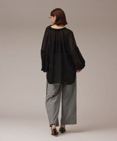 GRACE CONTINENTAL ボリュームカフタントップ